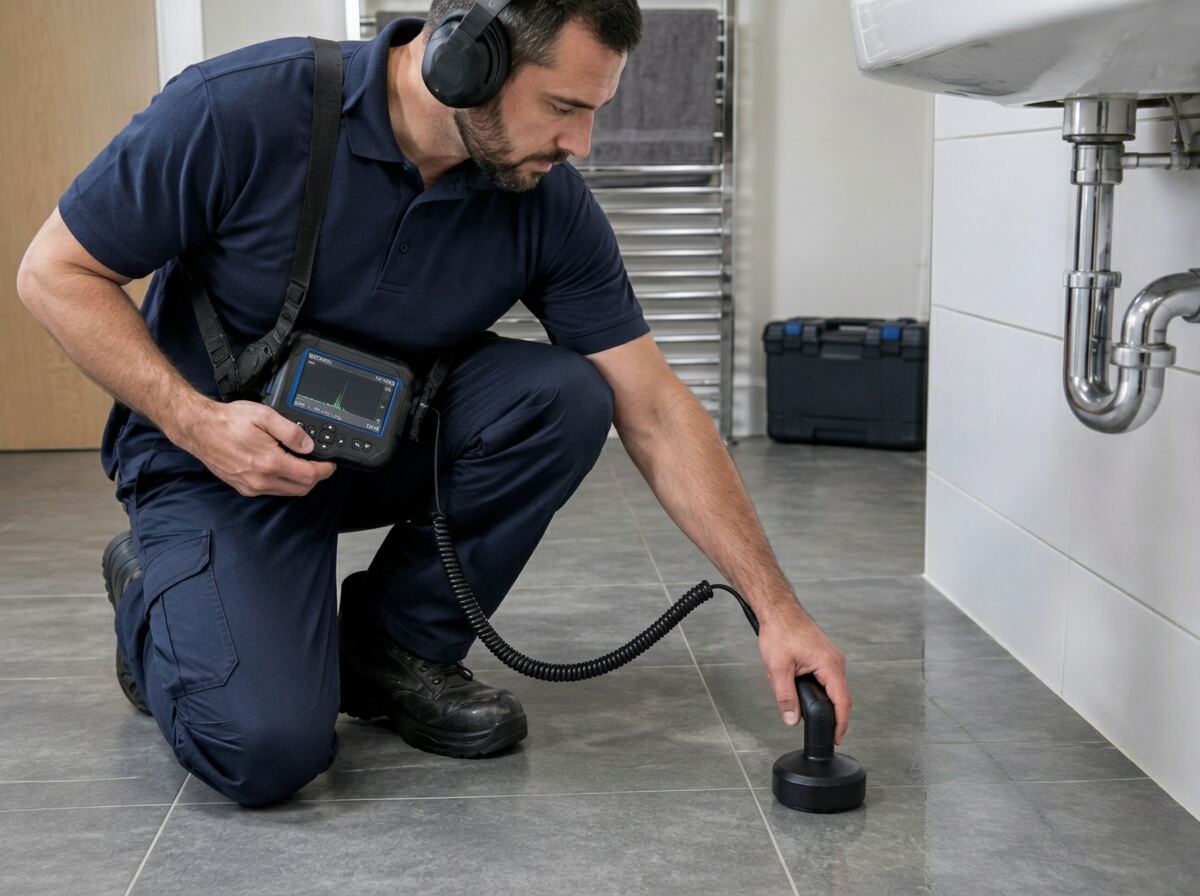 Detecção eletrônica de vazamento